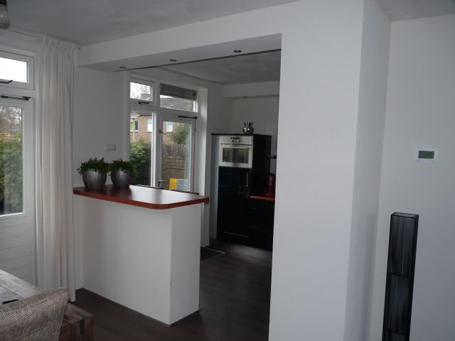 Bar plaatsen voor een keuken